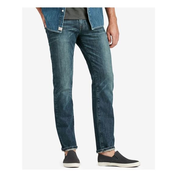 LUCKY BRAND Mens Navy Straight Leg, Jeans 32W X 30L - Picture 1 of 1